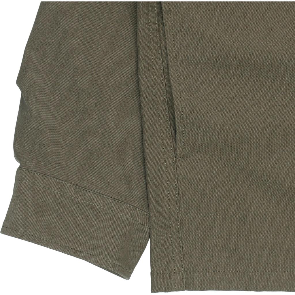 UNIQLO Solid Color Lapel Single-Breasted Shirt Jacket Unisex jackets Olive 445053-56