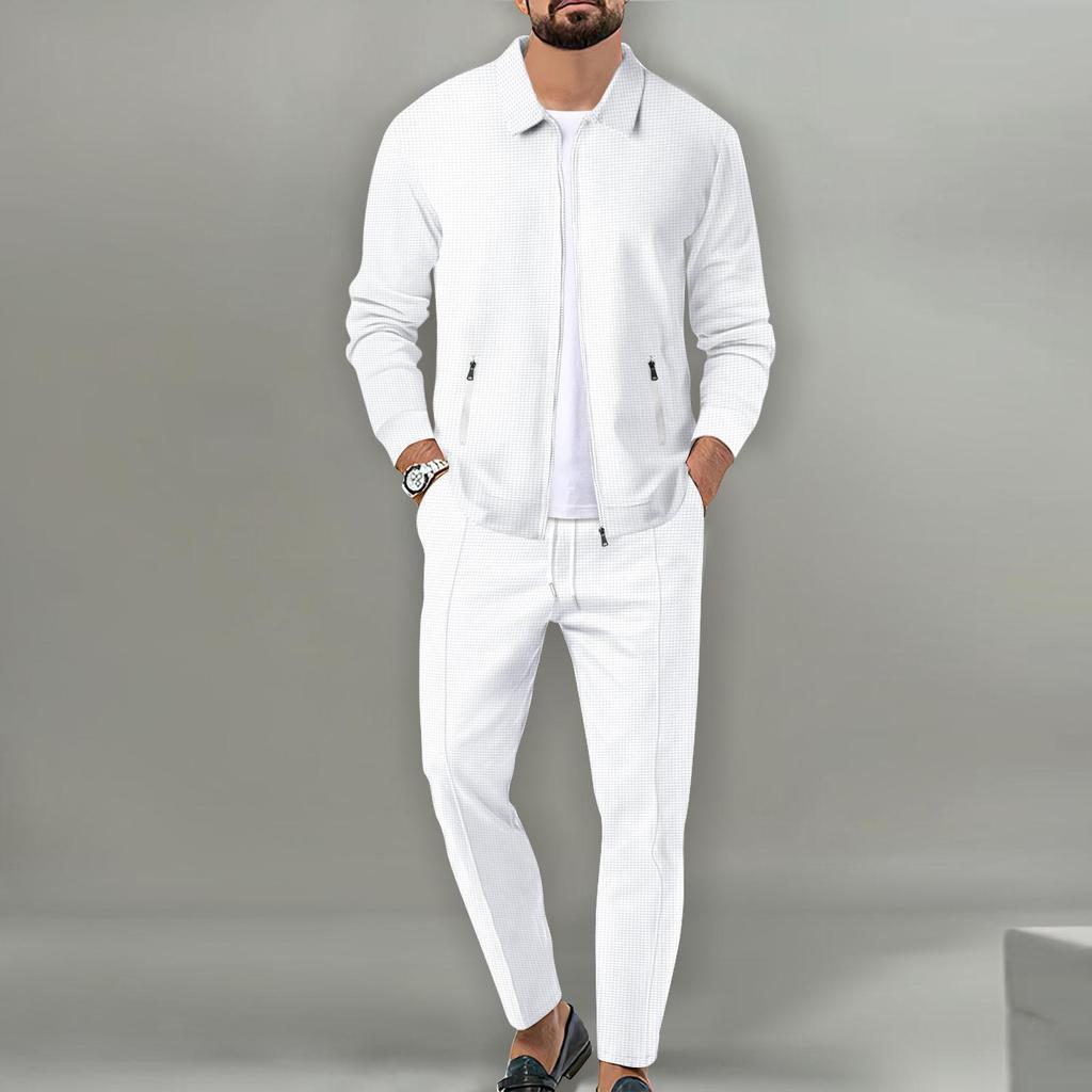 Abito due pezzi, abbigliamento sportivo da uomo, abito casual da uomo popolare per giovani, abito sportivo casual da uomo