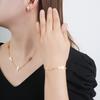 7 Colors New Design Cross Stainless Steel Classic Studs Earrings High Quality Minimalist Wedding Anniversary Woman Jewelry Gift