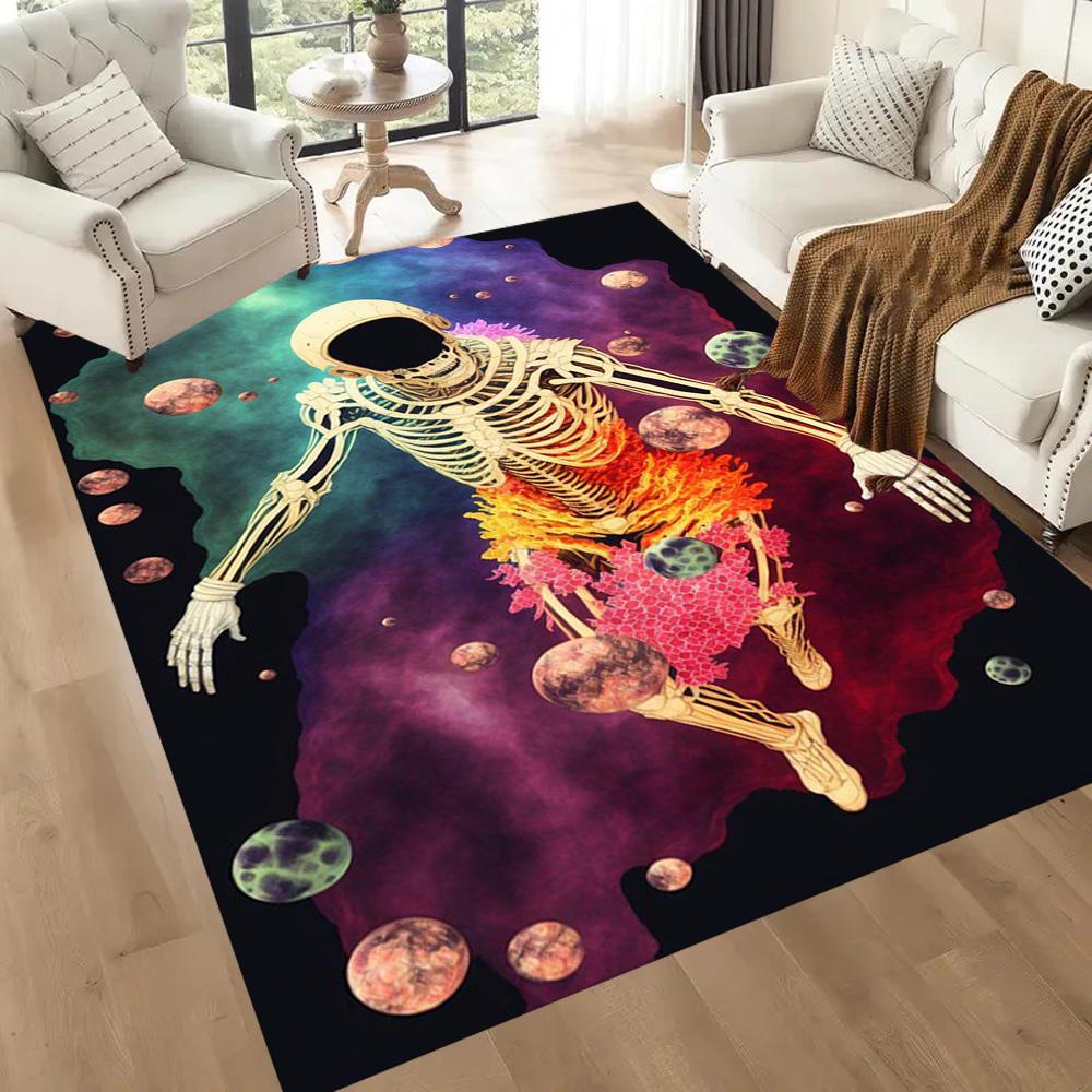 Satanic Symbolism Artwork Floor Mats for Living Room, Bedroom and Room Decoration Are Suitable for Gifts.