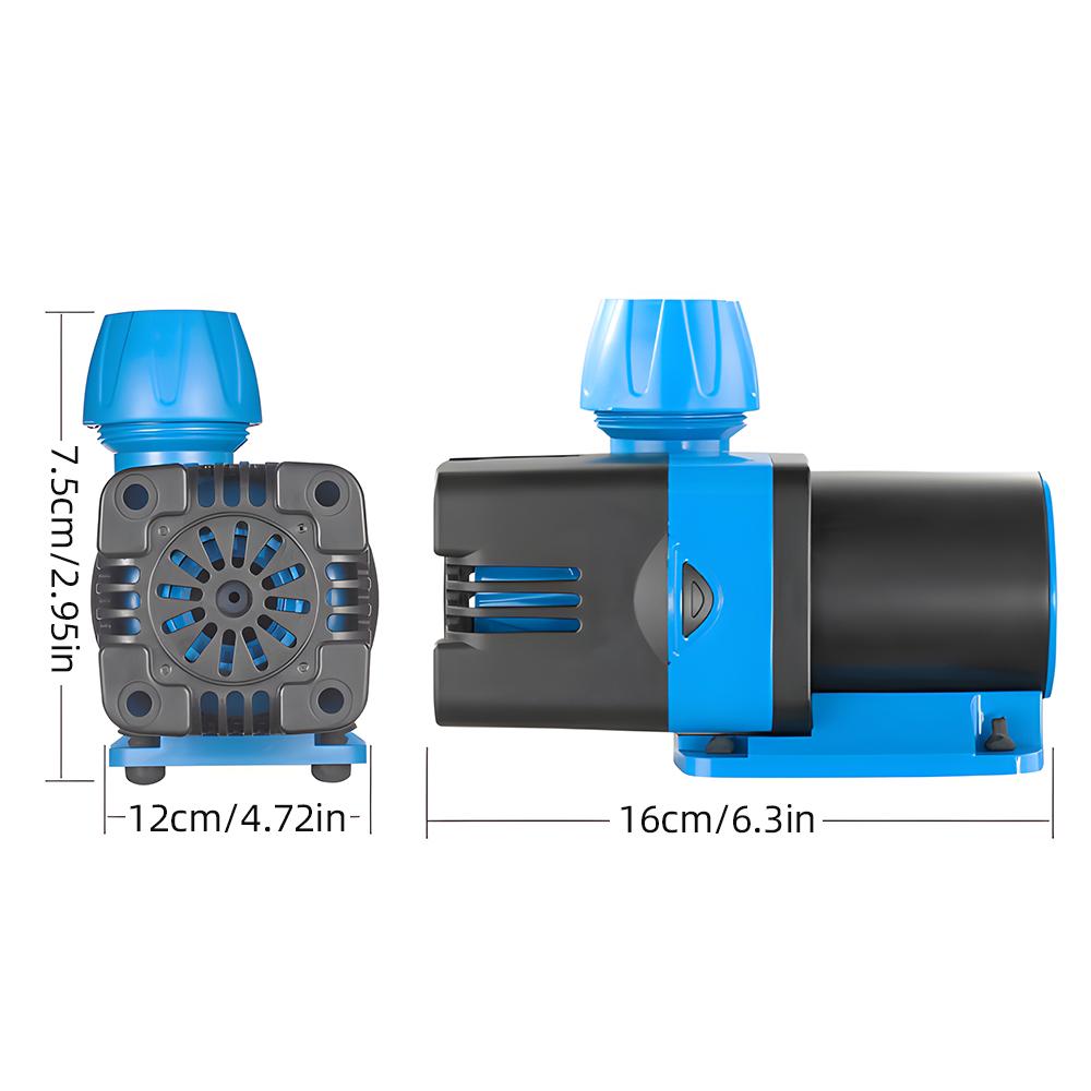 5000L/H Sommergibile   -   Frequenza   Sinusoidale   Tecnologia   Silenziosa   Pompa Adatta per Stagno Fontana  acqua e Acqua Salata
