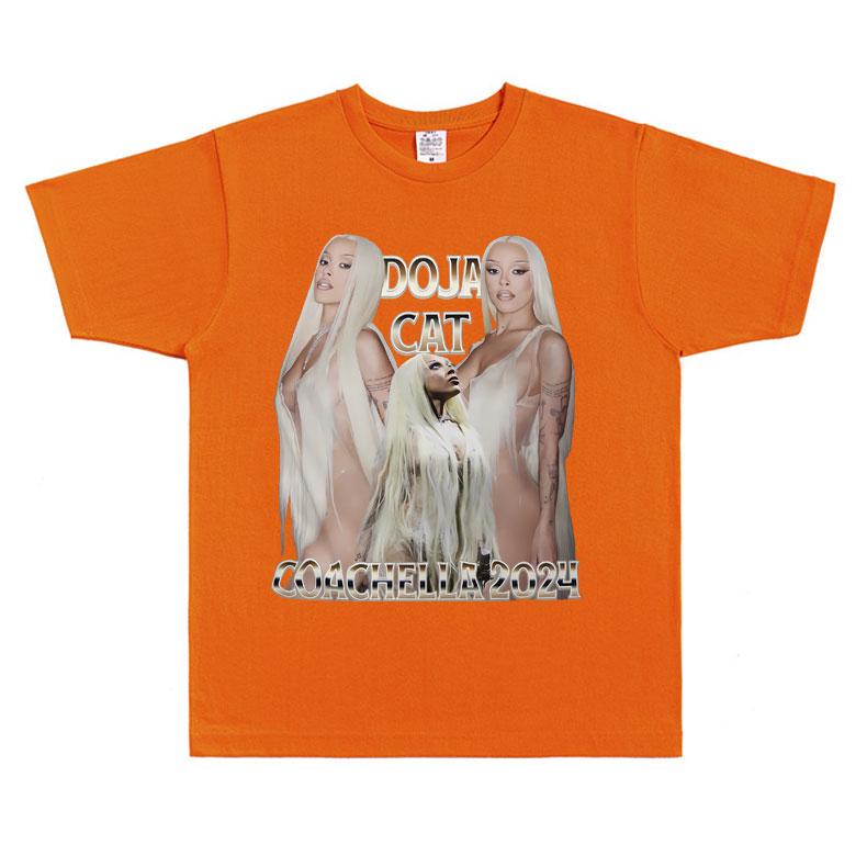 Sexy Doja Cat Graphic Print T Shirt Short Sleeve Unisex Women Hip Hop Oversized Tshirt Male Cotton Tees Unisex's Vintage Streetwear