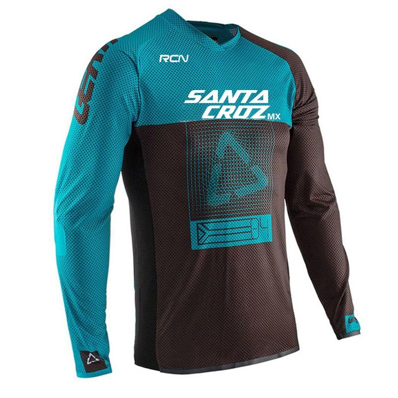Rcn Mx Enduro Motocicletta Mountain Bike Maglia Squadra Speed Surrender MTB Fuoristrada DH Bicicletta Motocicletta Camicia Traspirante