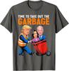 Trump 2024 Funny Time To Take Out Garbage Biden Humor Unisex T-Shirt