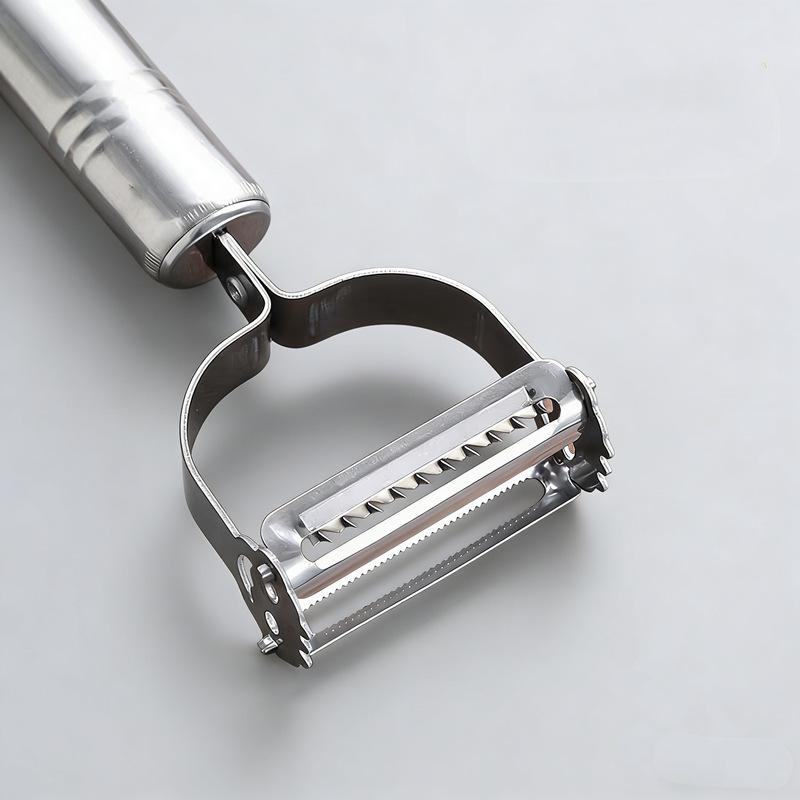Stainless Steel Double-Headed Multifunctional Fruit & Vegetable Peeler and Grater