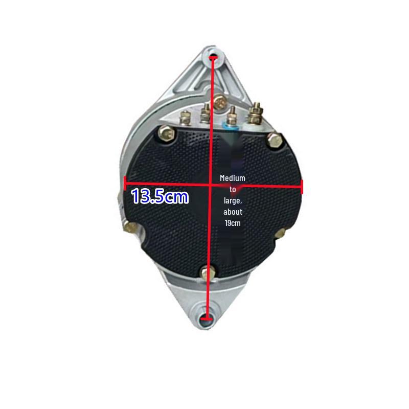 High-Power Brushless Generator Set with Pure Copper Electric Roller and Internal Regulation for Agricultural and Engineering Vehicles