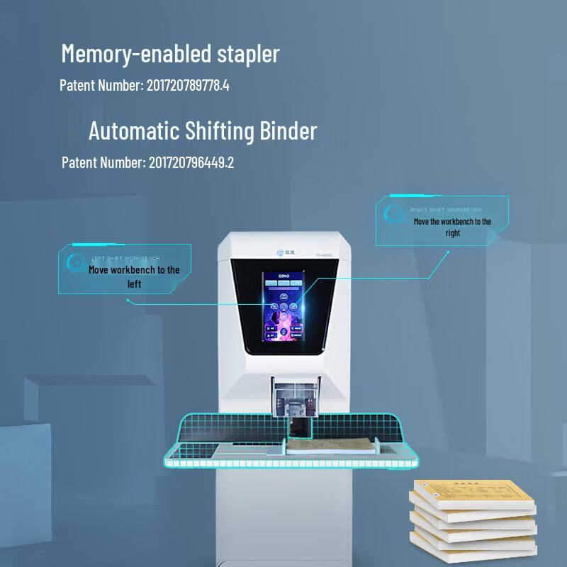 GEPAD PT-AE600 Automatic Document Binding Machine CN Plug (adapter Included)