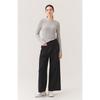 Huit Fake Leather Wide Fit Pants Htwpn5k02t