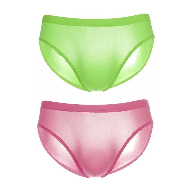 3pcs Men's Sexy Ice Silk Triangle Shorts - Icy Cool Feeling Plus Size