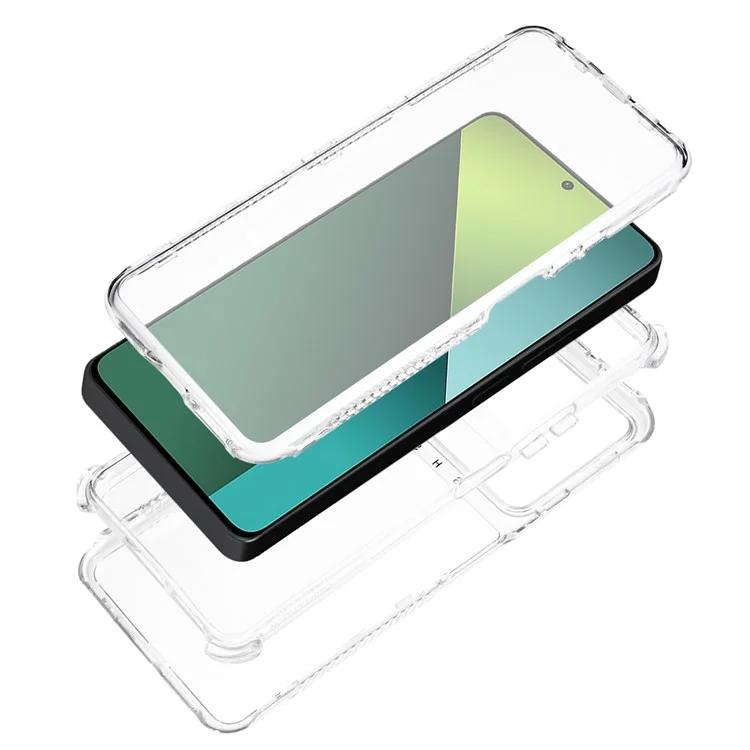 

Чехол для гибридного телефона из ПК + ТПУ для Xiaomi Redmi Note 13 Pro 5G / Poco X6 5G