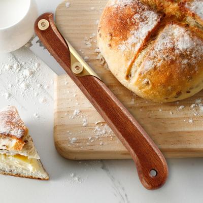 Bread Lame Cutter with 5 Stainless Steel Blades Wood Carved Handle Sourdough Bread Baker Scoring Slashing Tool Kitchen Baking Supplies