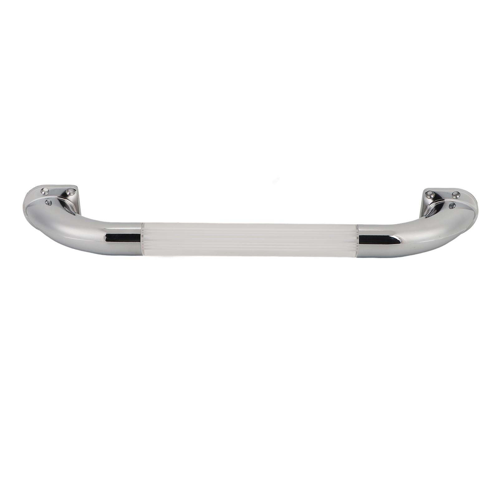 

DC 12V RV Door Entry Grab Bar Handles Lighted Acrylic Grip Assist Handle for RV Camper Trailer Yacht 18inch