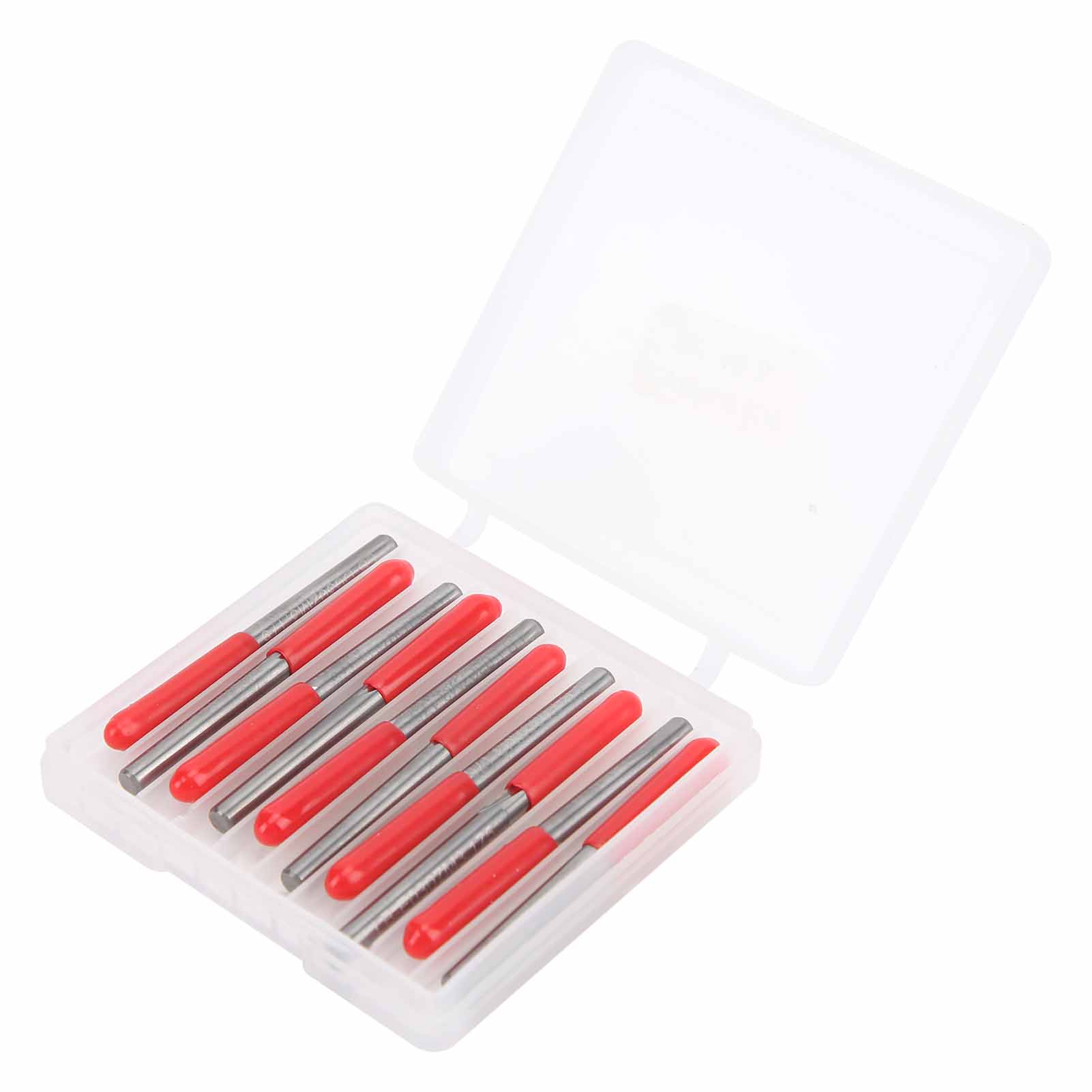 

10 шт. Фреза 3,175 мм из вольфрамовой стали для резьбы по дереву, гравировки 30 градусов X 0,5 мм