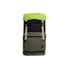 Large Capacity Polyester Training Travel Backpack Unisex Backpack Black Green GE5784