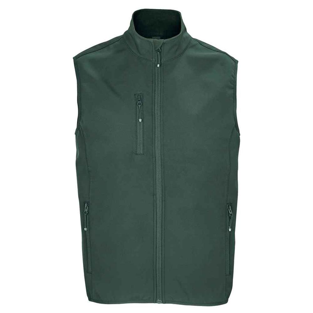 SOLS Mens Falcon Softshell Zipped Body Warmer