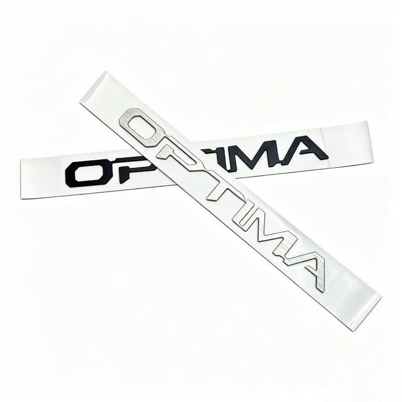 Suitable for Yuanhang OPTIMA car stickers, lettered body stickers, trunk tailgate, thick aluminum badge, decorative car logo