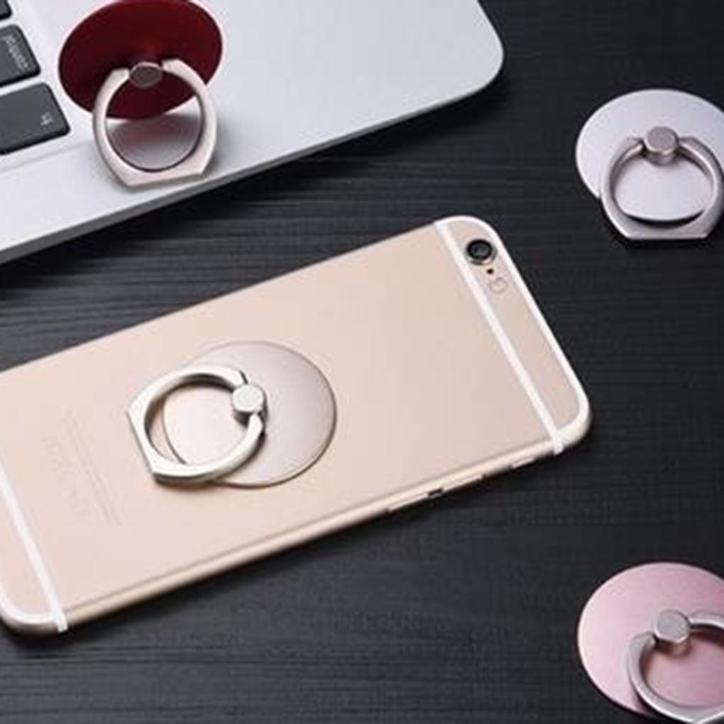 Uchwyt Pierścień Metalowy 360° na Palec Do Telefonu Komórkowego Tabletu Okrągły Pierścień