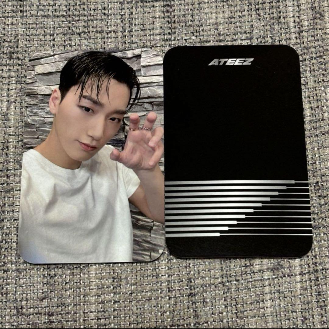 

[USED] ATEEZ WORK TO LIVE TOKTOQ Bonus Trading Card Sun