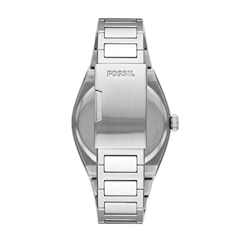 Fossil Everett 3-Hand Watch FS5821 Men's Silver, Officially Imported