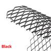 Front Lufteinlassgitter Aluminium Rautennetz Auto Tuning Grill 12mm* 6mm Schwarz