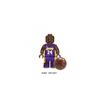 9Pcs NBA All-Star Kobe James Curry Mini Building Blocks Toy Fit 