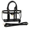 Hollow Tote Bag Messenger Bag Set with Shoulder Strap PU Encasement for Handbag Crossbody Shoulder Bag DIY Accessories