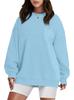 2024 Cross-Border Women's Plus Velvet Loose Long Sleeve Hoodie for Autumn & Winter