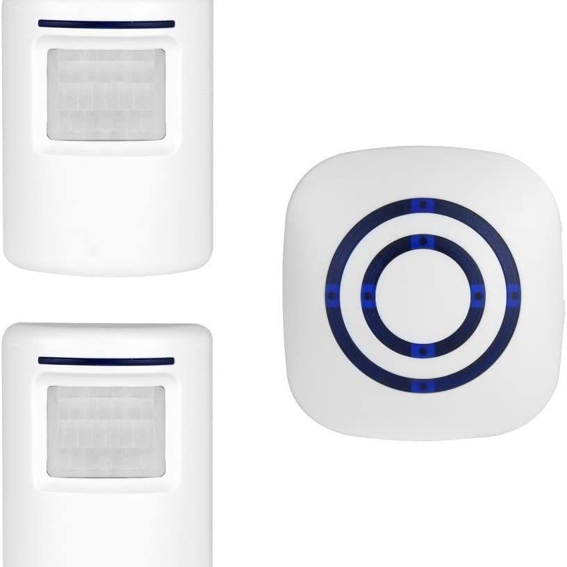 

Инфракрасное предупреждение о сходе с полосы и беспроводной дверной звонок-пейджер для пожилых US Standard