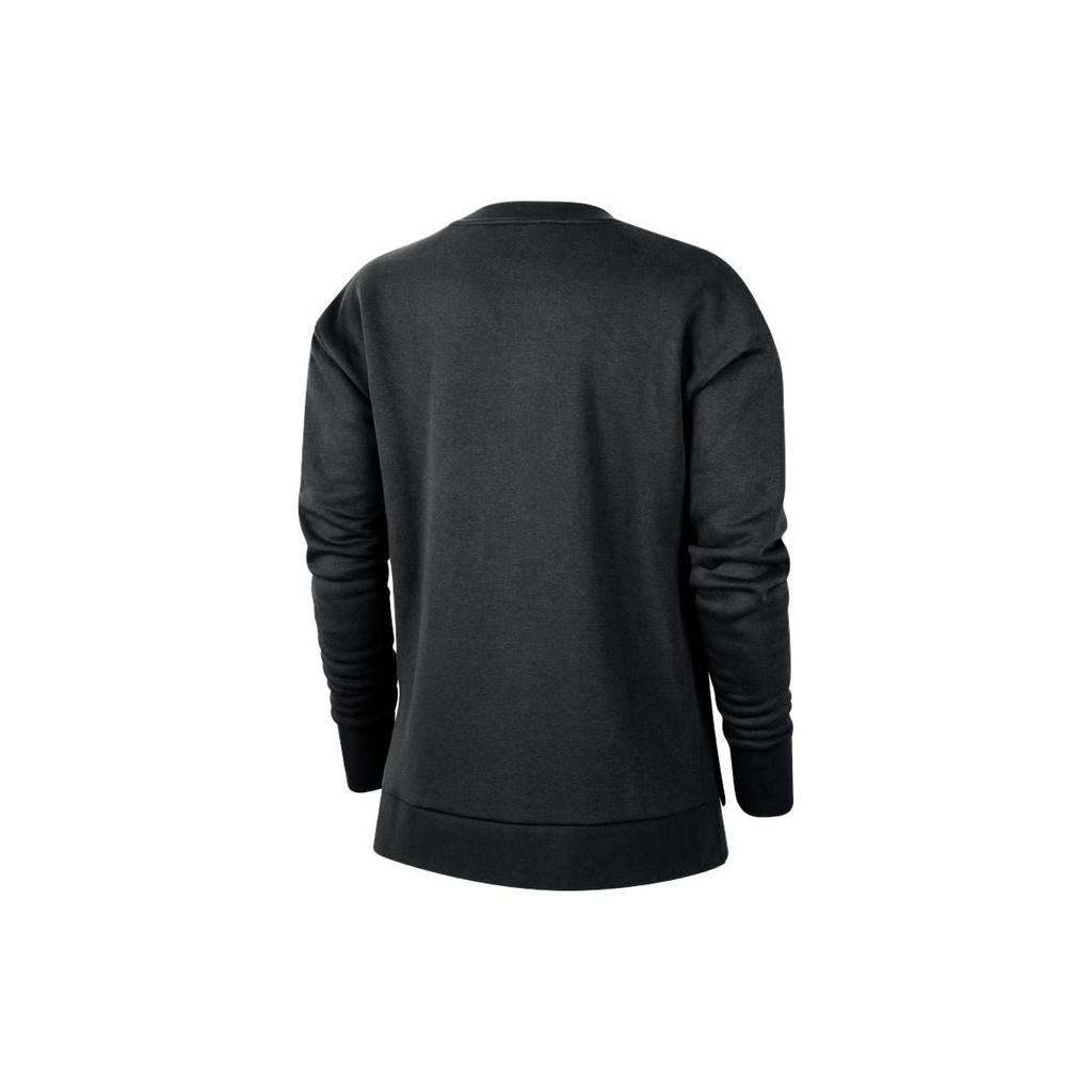 Jordan Los Angeles Lakers Letter Print Crew Neck Sweatshirt Women Tops Black DR2519-010