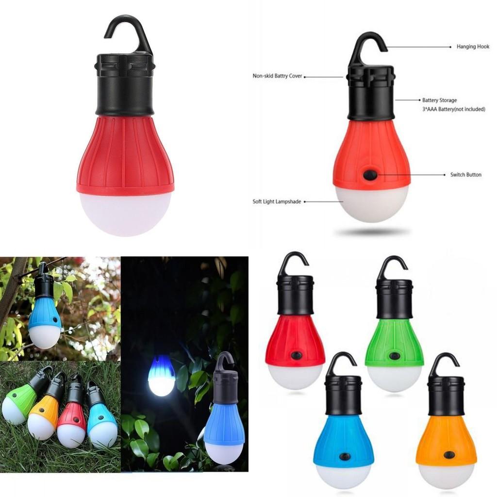 Portable Battery-powered Led Camping Lantern Waterproof Tent Light For Outdoor Adventures