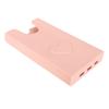 Beach Bag Phone Holder Silicone Phone Case Wallet Holder Insert Accessory Secure Attachment Keep Phone Handy Pink