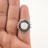 Rainbow Moonstone Ring Gemstone Jewelry, 925 Solid Sterling Silver Ring, Handmade Jewelry Ring For Wedding Gift