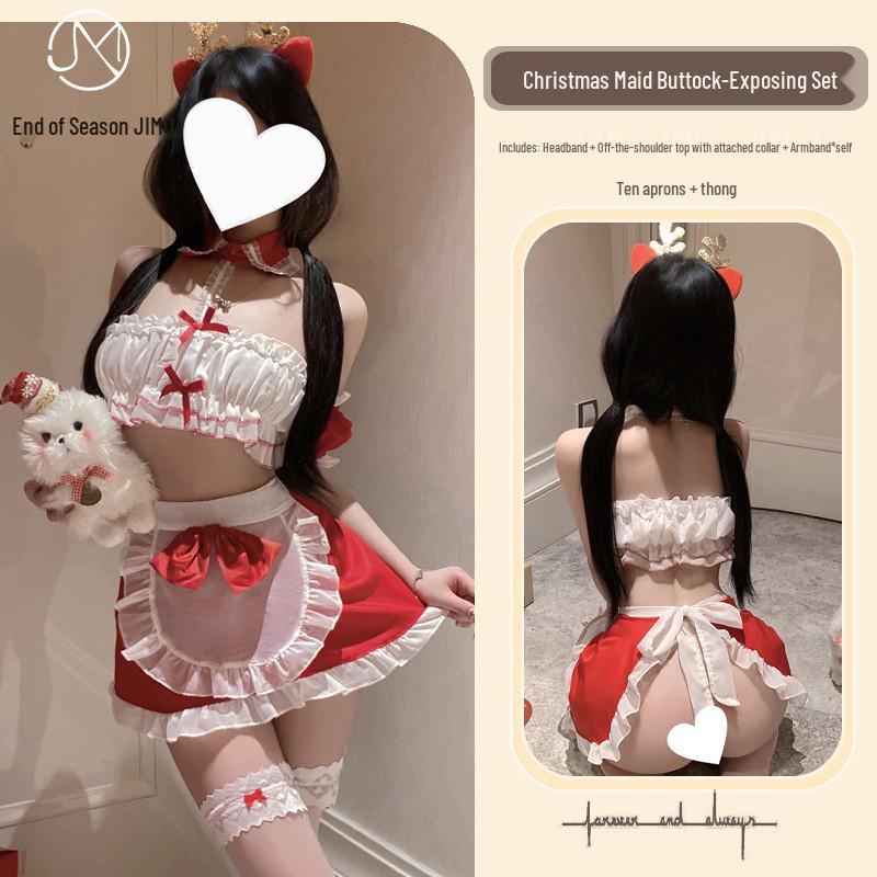Velvet Bunny Girl Role Play Lingerie for Year-End & New Year's Eve.