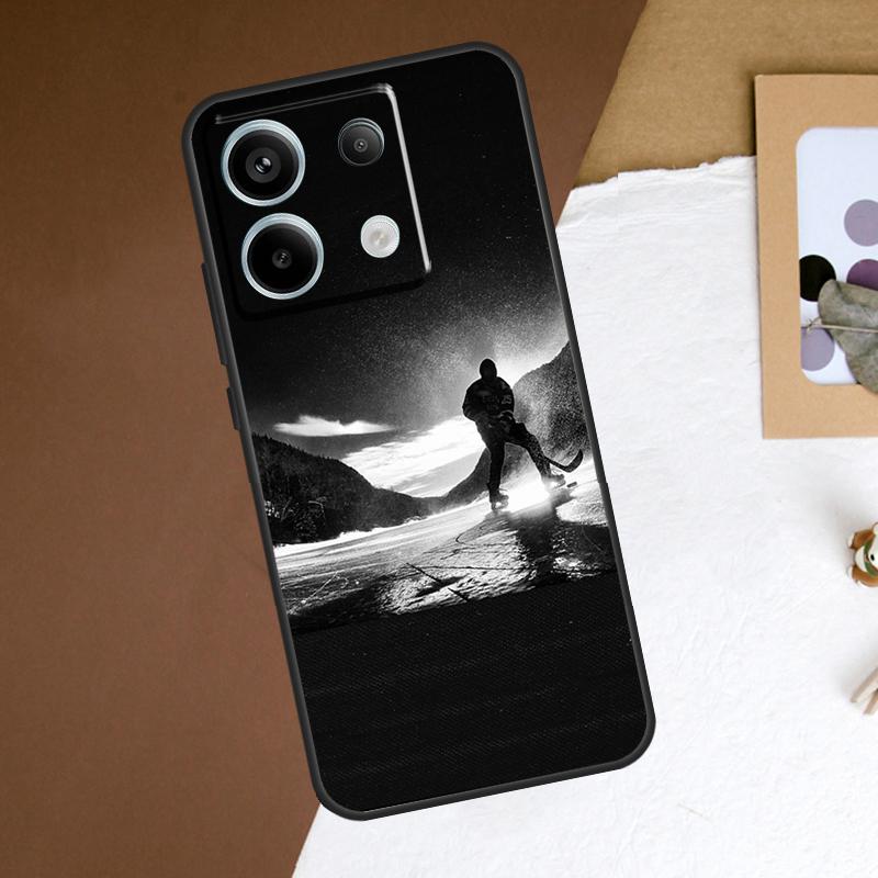 Ice Hockey Case For Redmi Note 11 12 13 Pro Plus 9 10 10S 11S 12S Redmi 12 9C 10C 12C 13C Back Cover