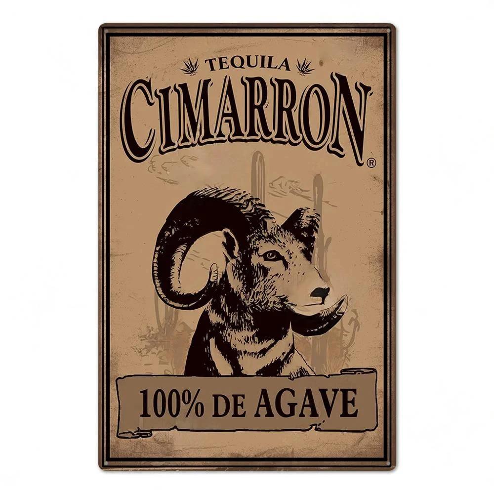 Vintage Tequila Bar Metal Tin Logo Plaque Tin Painting Bar Club Modern Wall Art Home Decoration Board Wall Painting Gift