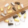 100pcs/lot Metal Pinch Clip Clasps Bails Pendant Claw Clasps For Necklace Earings Connectors Jewelry Making DIY Accessories