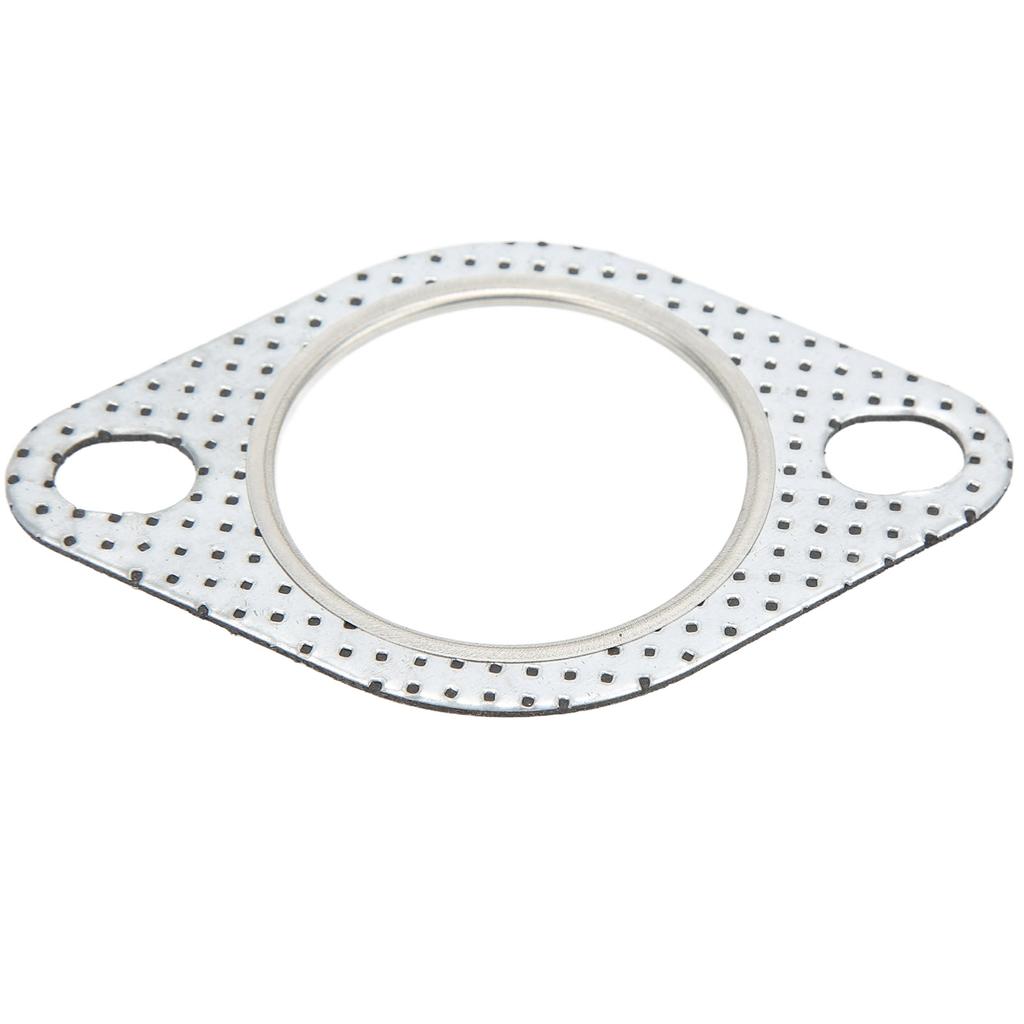 2in Exhaust Pipe Flange Gasket 2 Bolts Heatproof Universal for Turbo Elbows Down De Cat Pipes