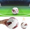 PU Size 5 Adult Game Football Scooer Ball Training Sport Equipment Accessorywhite Red