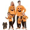 Print Cute Family Set Pajamas, Home Clothes, Family Set Long Sleeve Top Pants Set