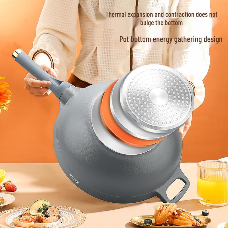 KSISE Morandi Antihaft-Wok