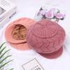 New Style Knitted Keep Warm Outdoor Beanie Hat Women Bonnet Warm Cap