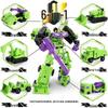 Little Hercules Six-in-One Excavator Robot Toy Set for Kids