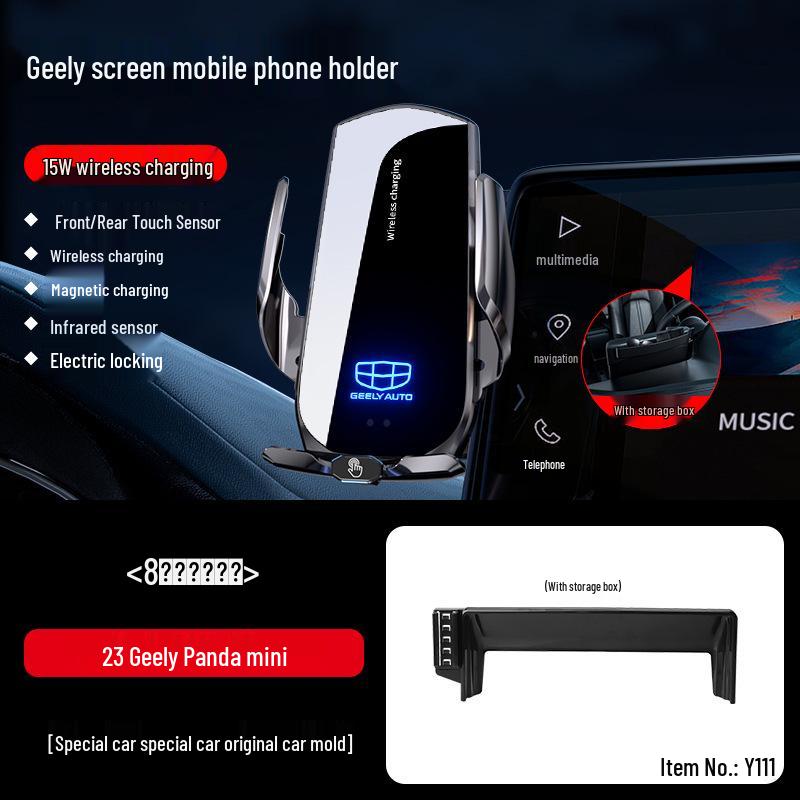 Cool Car Phone Holder for Geely Boyue L, 4th Gen Emgrand S, Xingrui Panda, and MINI