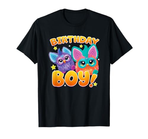 Furby It's My Birthday Happiest Dancing Purple Furby T-Shirt