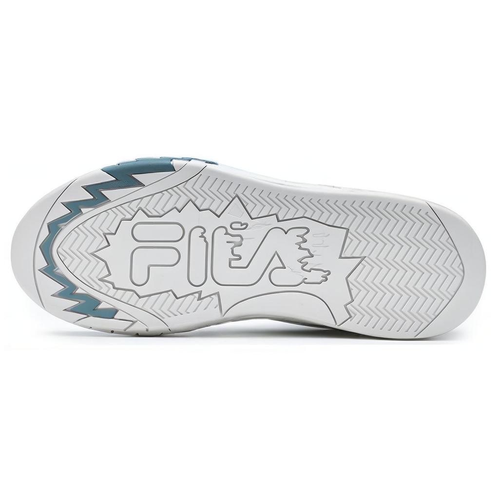 Fila Fusion Desperado Low Comfortable Versatile Retro Basketball Shoes Women sneaker White Green T12W413211FIA