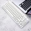 XDA Profile PBT Keycaps Japanese Characters 126PCS Milk White Minimalist Theme for Mechanical Keyboard Customizers