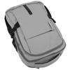 Laptop Backpack Multifunctional Anti Theft Waterproof Grey Fashionable Business Package for Men