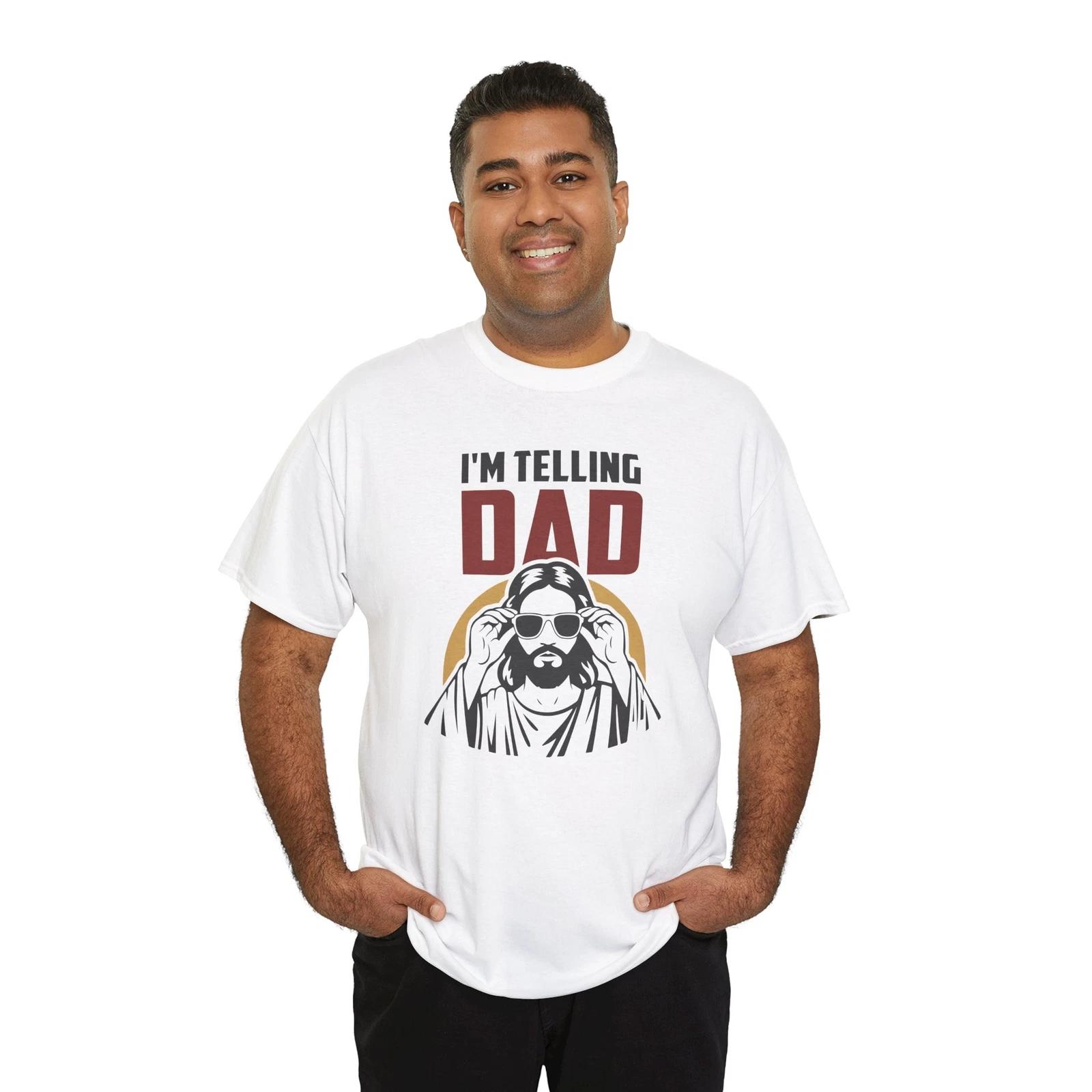 Im telling dad Meme T-Shirt | Funny Joke Tee | Hilarious Shirt L