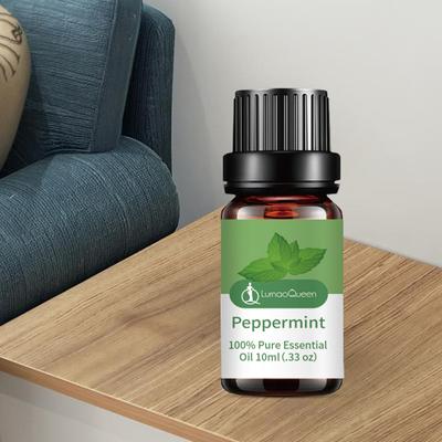Yousheng 10ml Essential Oil Safe Ingredients Non-irritating Nourishing Wide Application Easy To Absorb Moisturizing Skin Mint Leaf Body Calming Mas