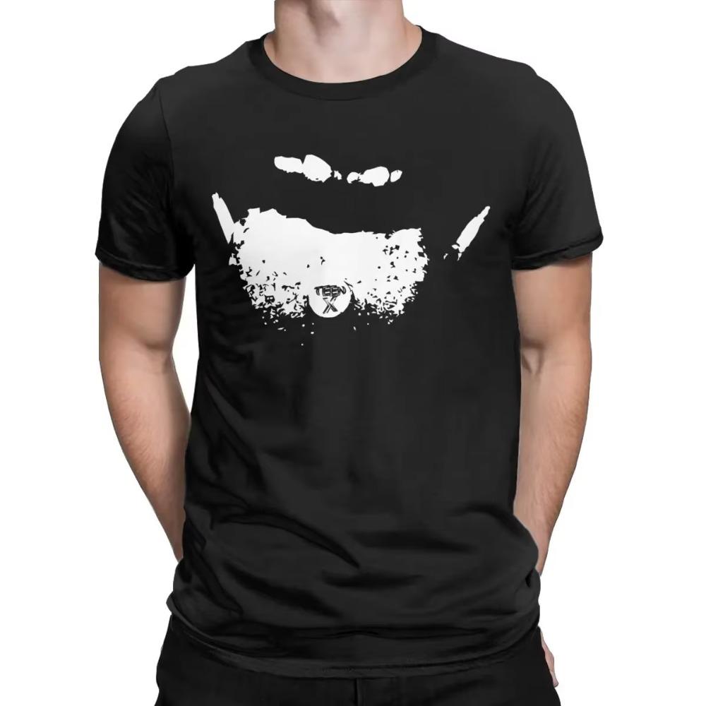 Herren-T-Shirt mit Ken Carson-Motiv, 100 % Baumwolle, kreatives Kurzarm-T-Shirt mit Rundhalsausschnitt, Geschenkidee